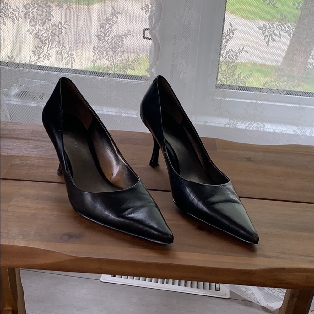 Nine West black heels